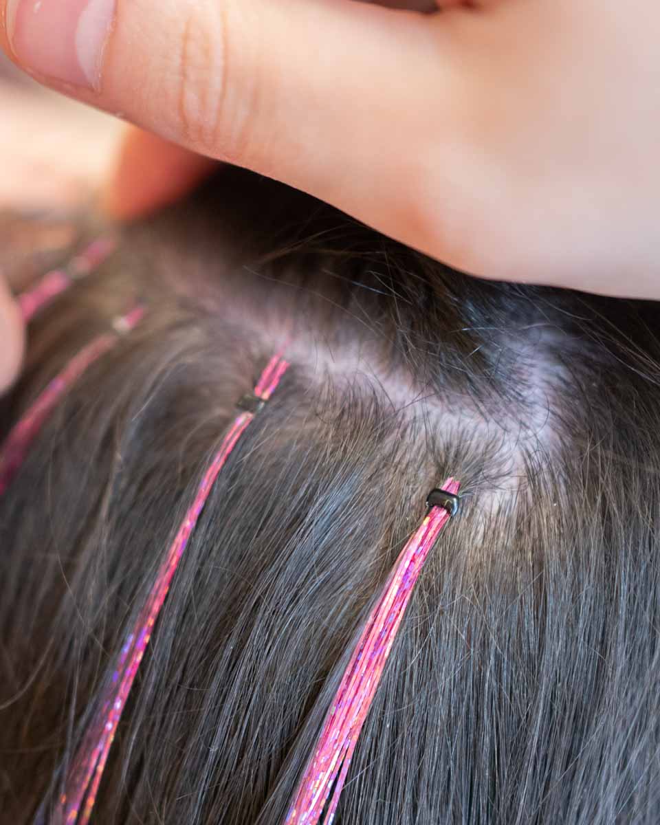 Purple Hair Tinsel - Image 4